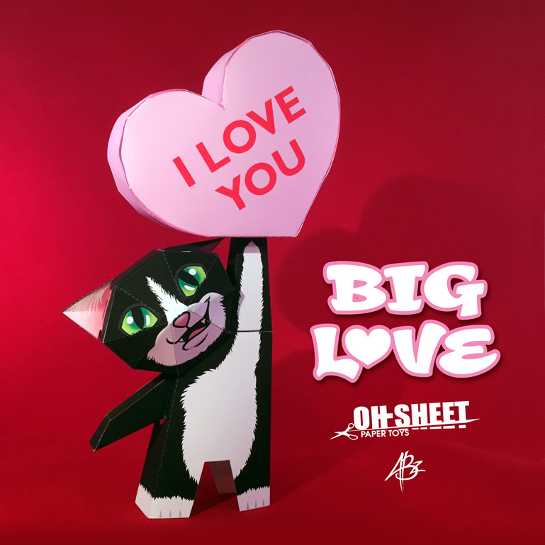 Big Love, Valentine's Day Paper Toy