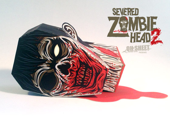 Severed Zombie Head 2